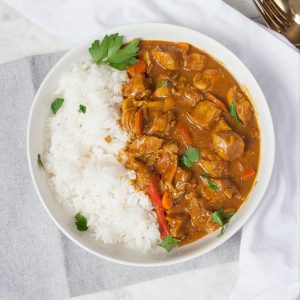 Sauce Stew and Rice