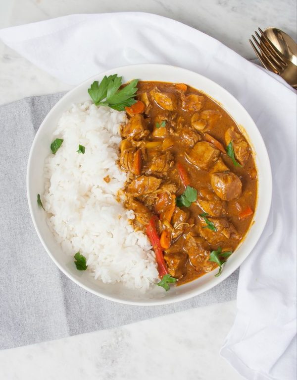 Sauce Stew and Rice