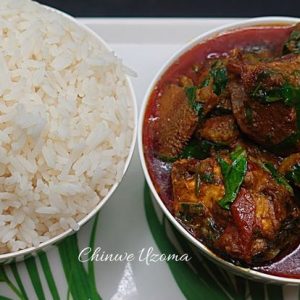 Banga Stew & Rice